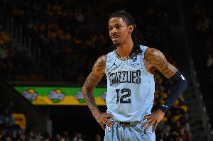 下半场25分率队逆转!莫兰特20中13砍全场最高35分 罚球8中7 下半场25分率队逆转!莫兰特20中13砍全场最高35分 罚球8中7