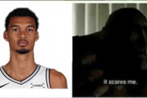 令灭霸都恐惧的恐怖独角兽!美媒趣图:全联盟现在都紧紧盯着文班 令灭霸都恐惧的恐怖独角兽!美媒趣图:全联盟现在都紧紧盯着文班